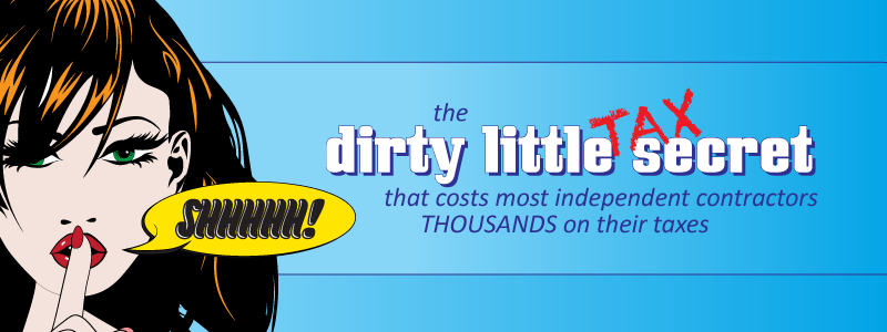 The Dirty Little Tax Secret graphic
